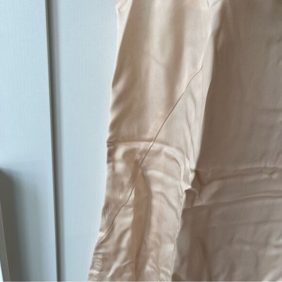 ETTITUDE Sateen Slip Dress Bamboo Oat small New in Box - Picture 8 of 13